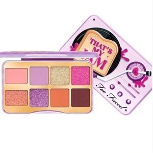 Too Faced That's My Jam On The Fly Eye Shadow Palette Berry Jam Scented BNIB‎